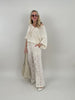 Hose Häkel-Look in Beige Artikel 6104