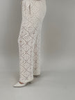 Hose Häkel-Look in Beige Artikel 6104