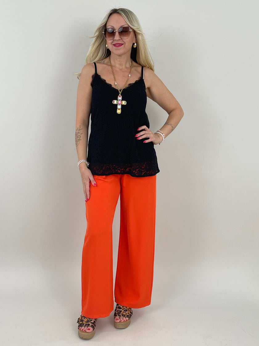 Top Spitze in Schwarz Artikel 6187