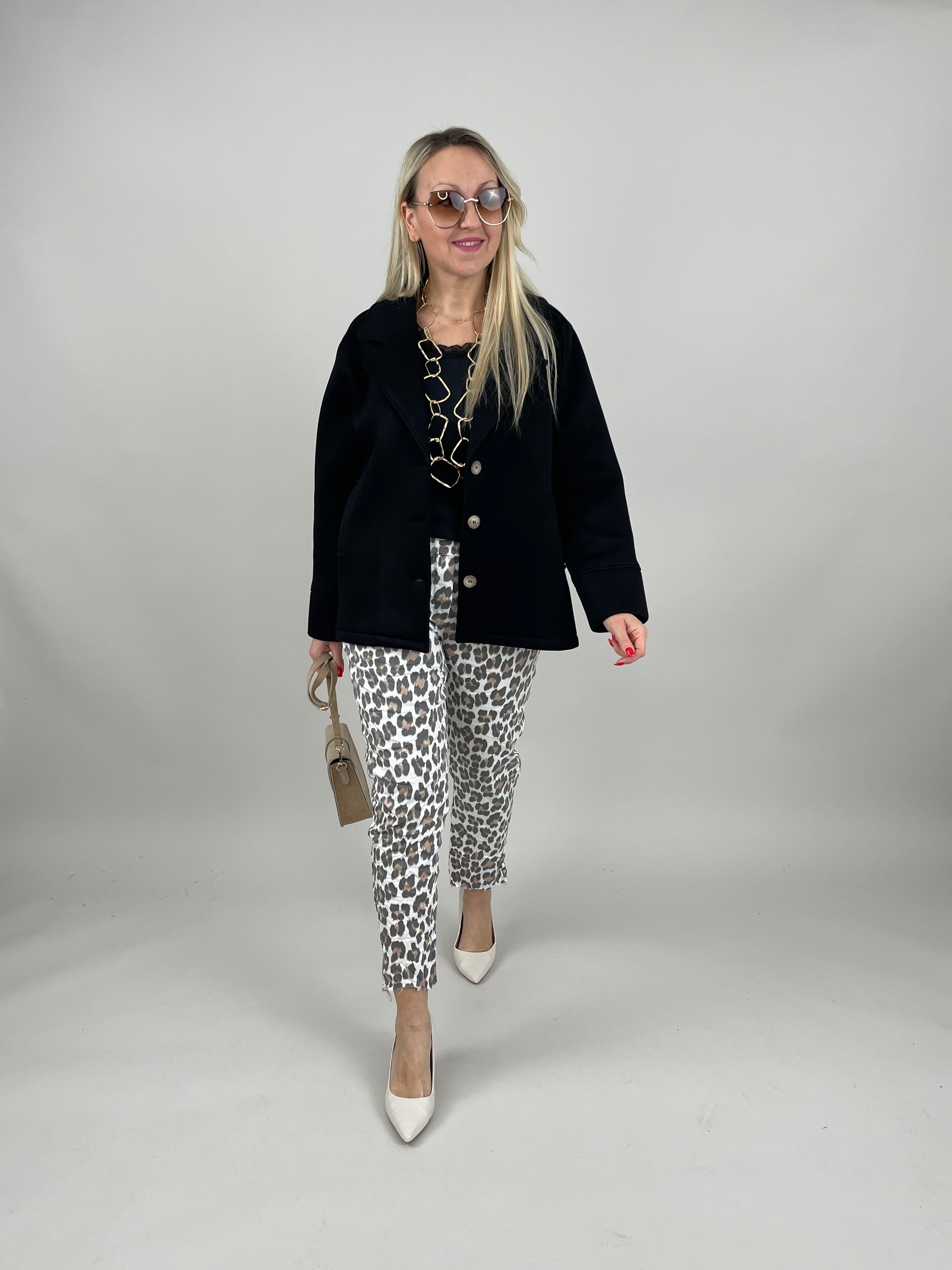 Jacke Soft in Schwarz