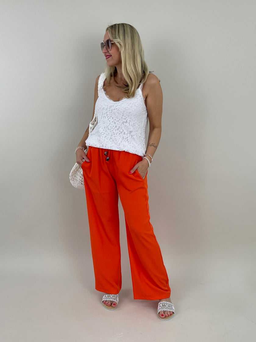 Top Spitze in Weiß Artikel 6186