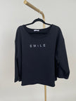 Sweatshirt Smile in versch. Farben Artikel 6078