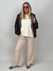 Jacke Leo-Futter in Mokka
