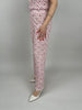 Marlene Hose Kofferstoff Punkte in Rosa/Beige