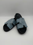 Sandalen im Denim-Look