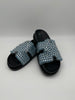 Sandalen im Denim-Look