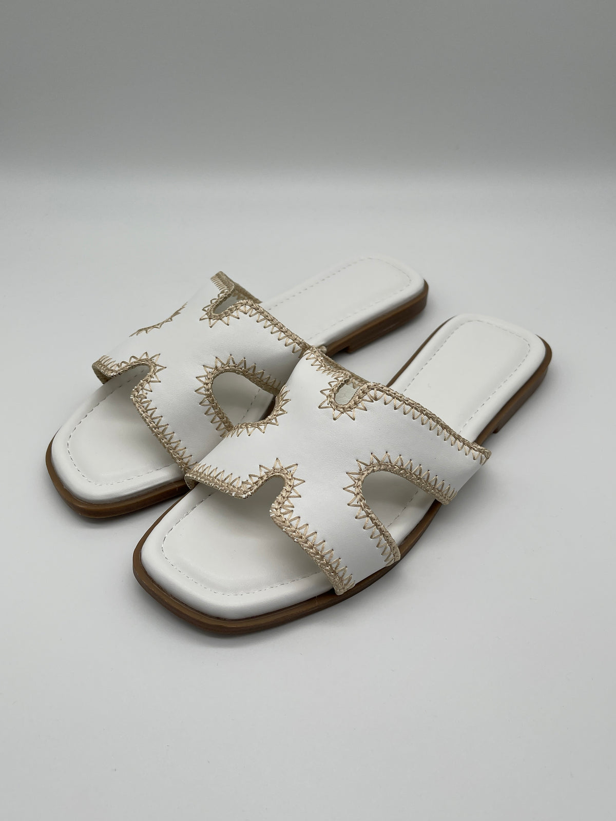 Sandalen in Weiß
