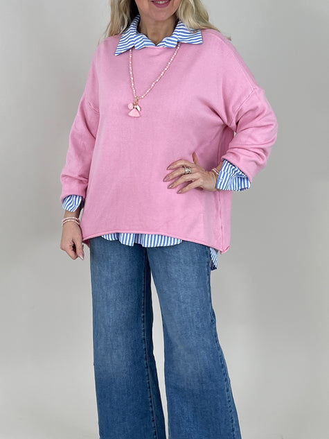 Pullover Feinstrick in versch. Farben Art. 6861