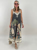 Kleid Feinstrick mit tollem Muster in Grau Artikel 6157