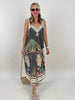 Kleid Feinstrick mit tollem Muster in Grau Artikel 6157