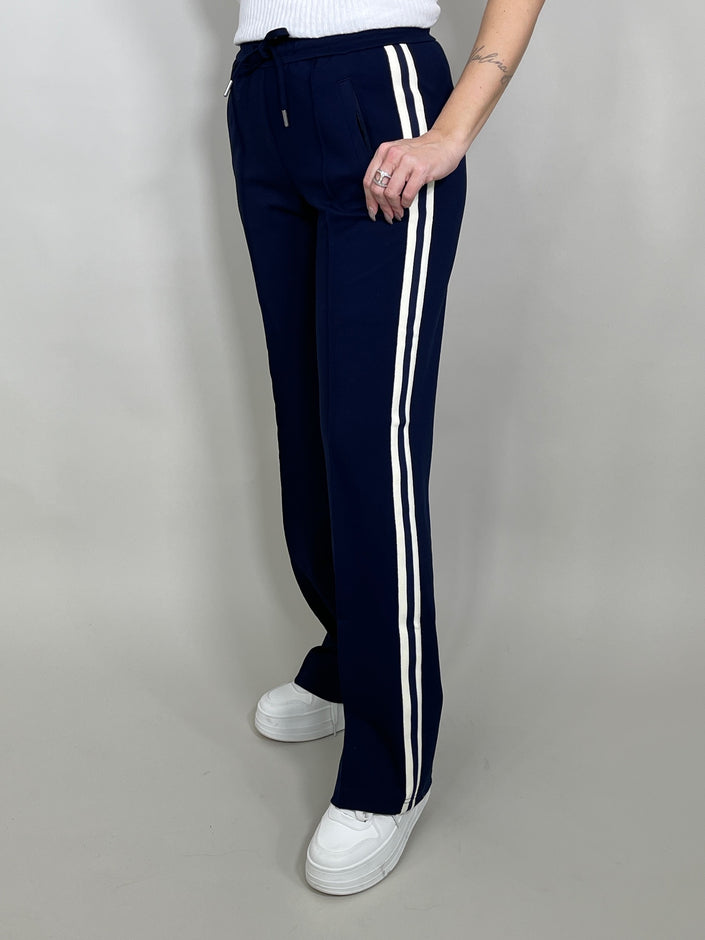 Palazzo-Hose von Red Button mit Seitenstreifen in Marine Artikel RB5630