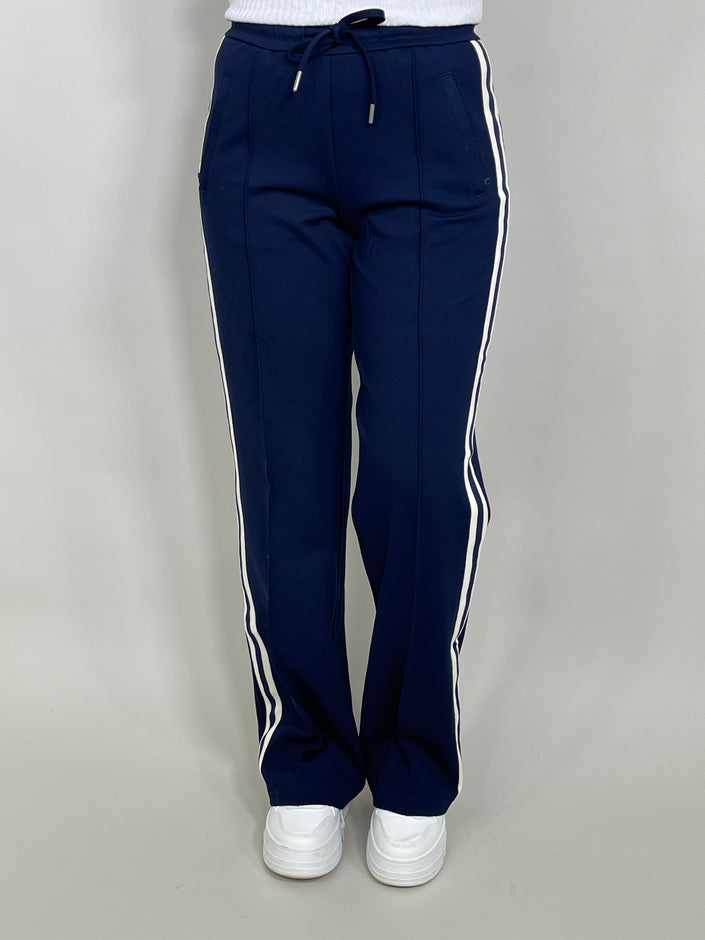 Palazzo-Hose von Red Button mit Seitenstreifen in Marine Artikel RB5630