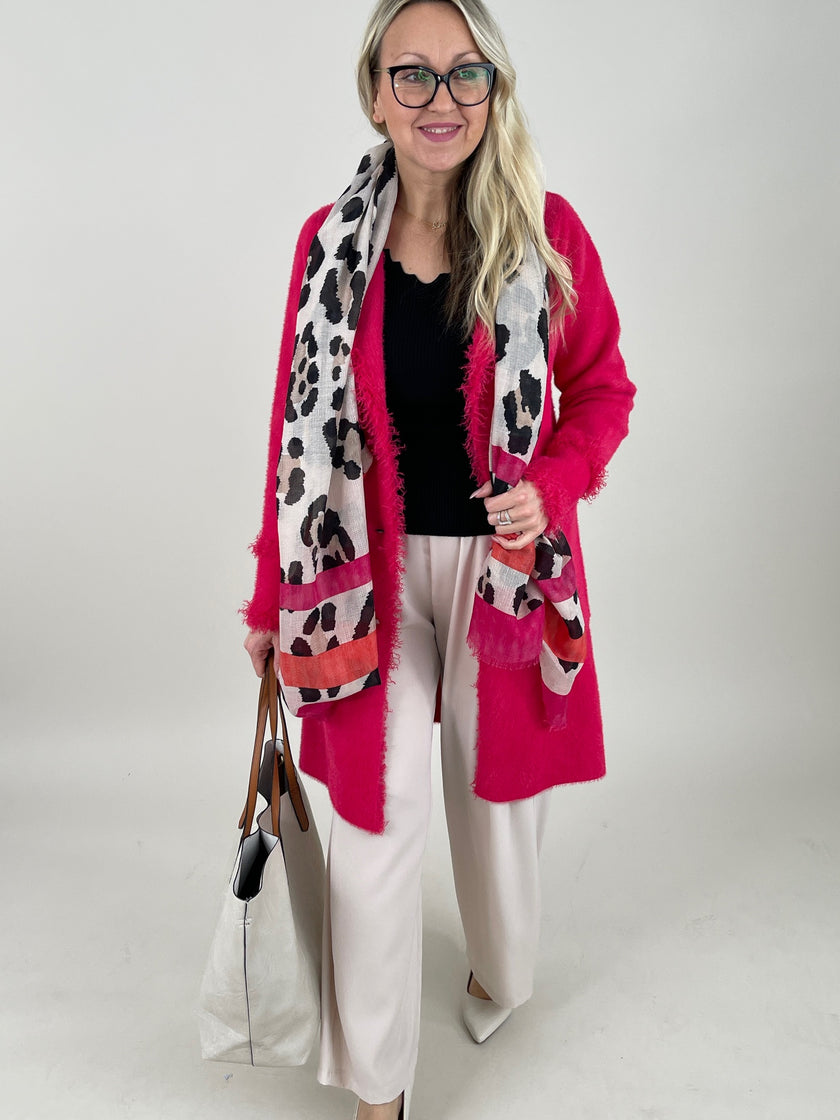 Mantel Catena von Rino&Pelle in Pink Punch Artikel RP6750