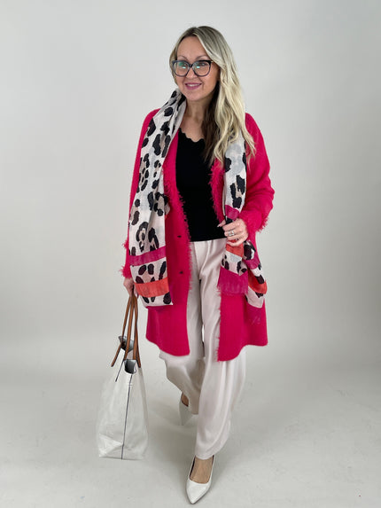 Mantel Catena von Rino&Pelle in Pink Punch Artikel RP6750