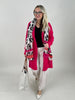 Mantel Catena von Rino&Pelle in Pink Punch