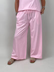 Hose Butterstoff in Rosa