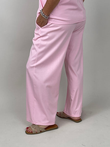 Hose Butterstoff in Rosa