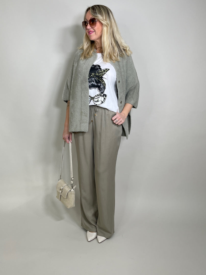 Cape von Rino&Pelle in Khaki Artikel RP5644