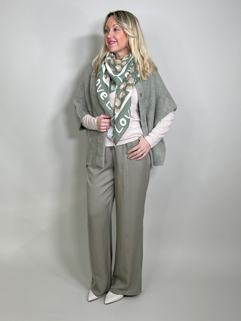 Cape von Rino&Pelle in Khaki Artikel RP5644