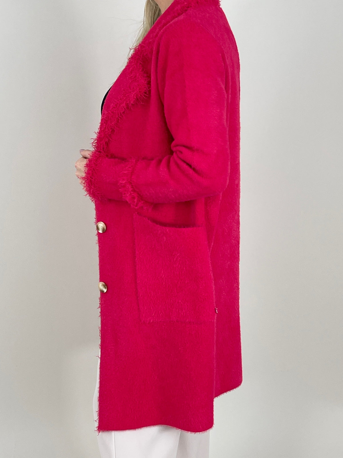 Mantel Catena von Rino&Pelle in Pink Punch
