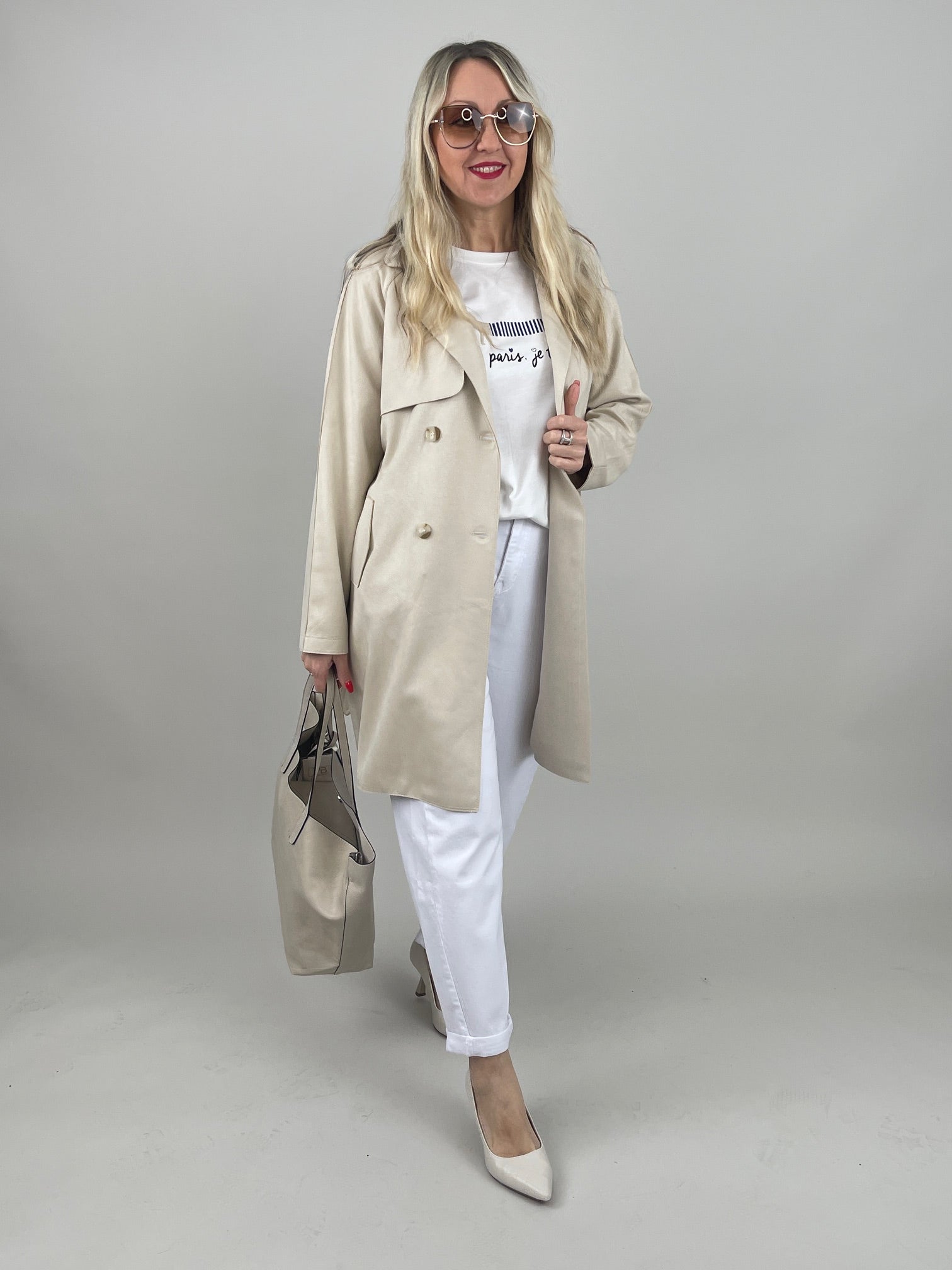 Trenchcoat von Rino&Pelle in Birch Art. RP7027