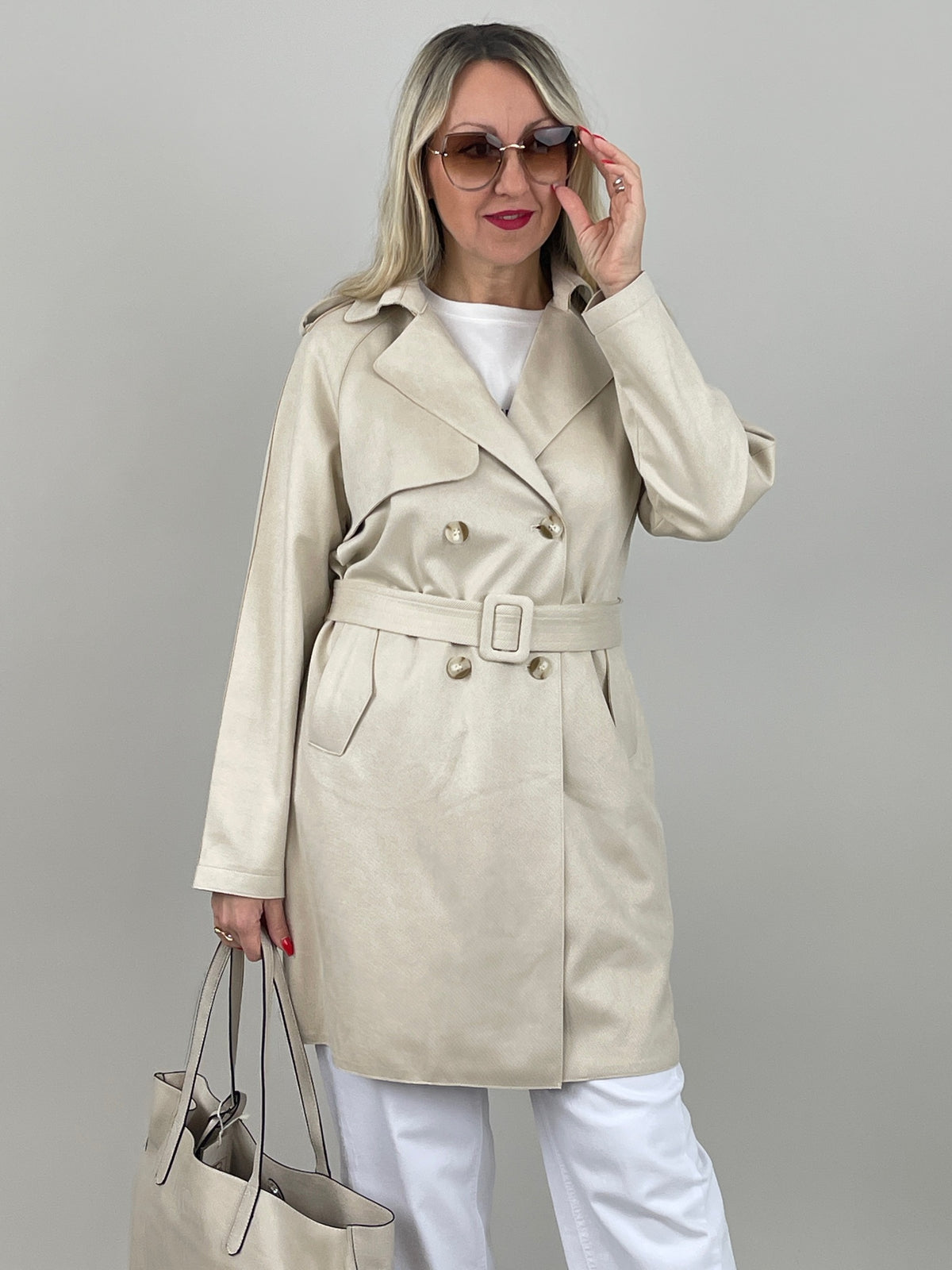 Trenchcoat von Rino&Pelle in Birch