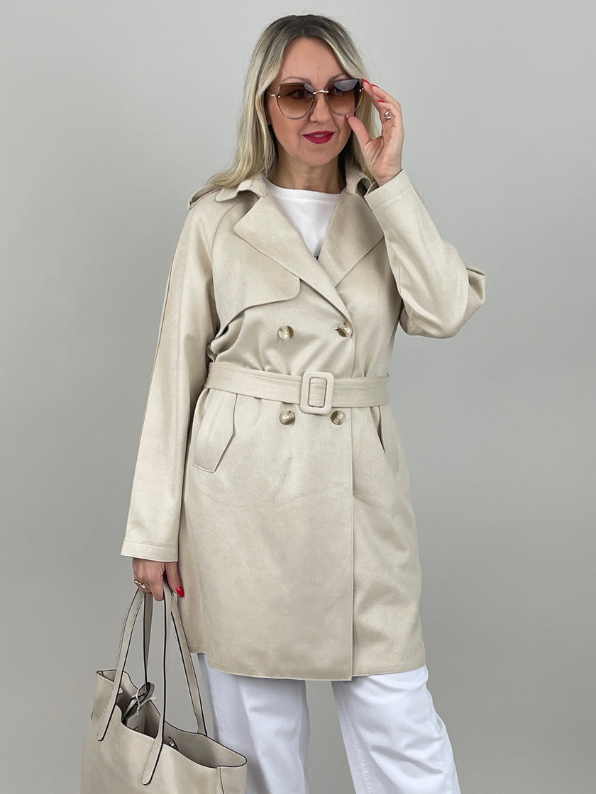 Trenchcoat von Rino&Pelle in Birch Art. RP7027