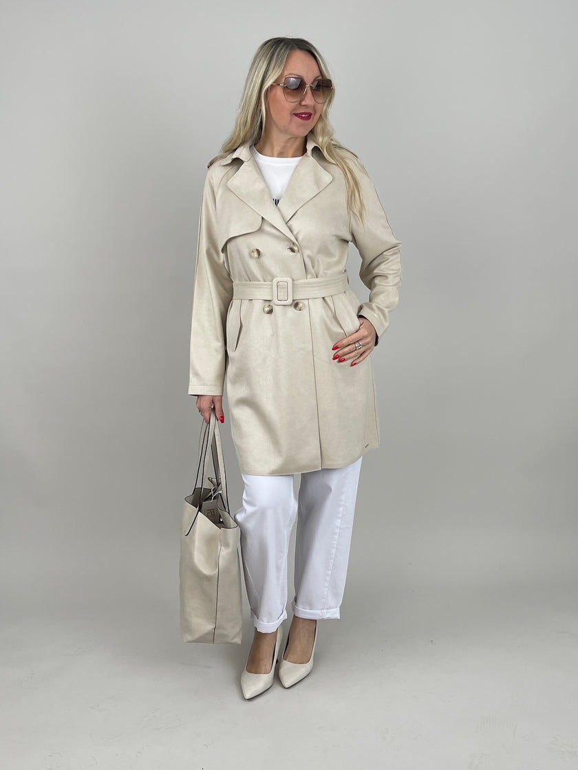 Trenchcoat von Rino&Pelle in Birch Art. RP7027