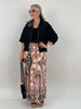Kleid/Rock Bunt/Schwarz 2in1 Artikel 6158