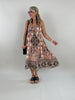 Kleid/Rock Bunt/Schwarz 2in1 Artikel 6158