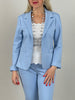 Blazer in Hellblau