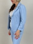 Blazer in Hellblau