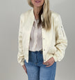 Bomber Jacke Banner in Birch von Rino&Pelle