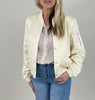 Bomber Jacke Banner in Birch von Rino&Pelle
