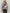 Neckholder Top Kofferstoff Muster in Braun/Blau Artikel 6163