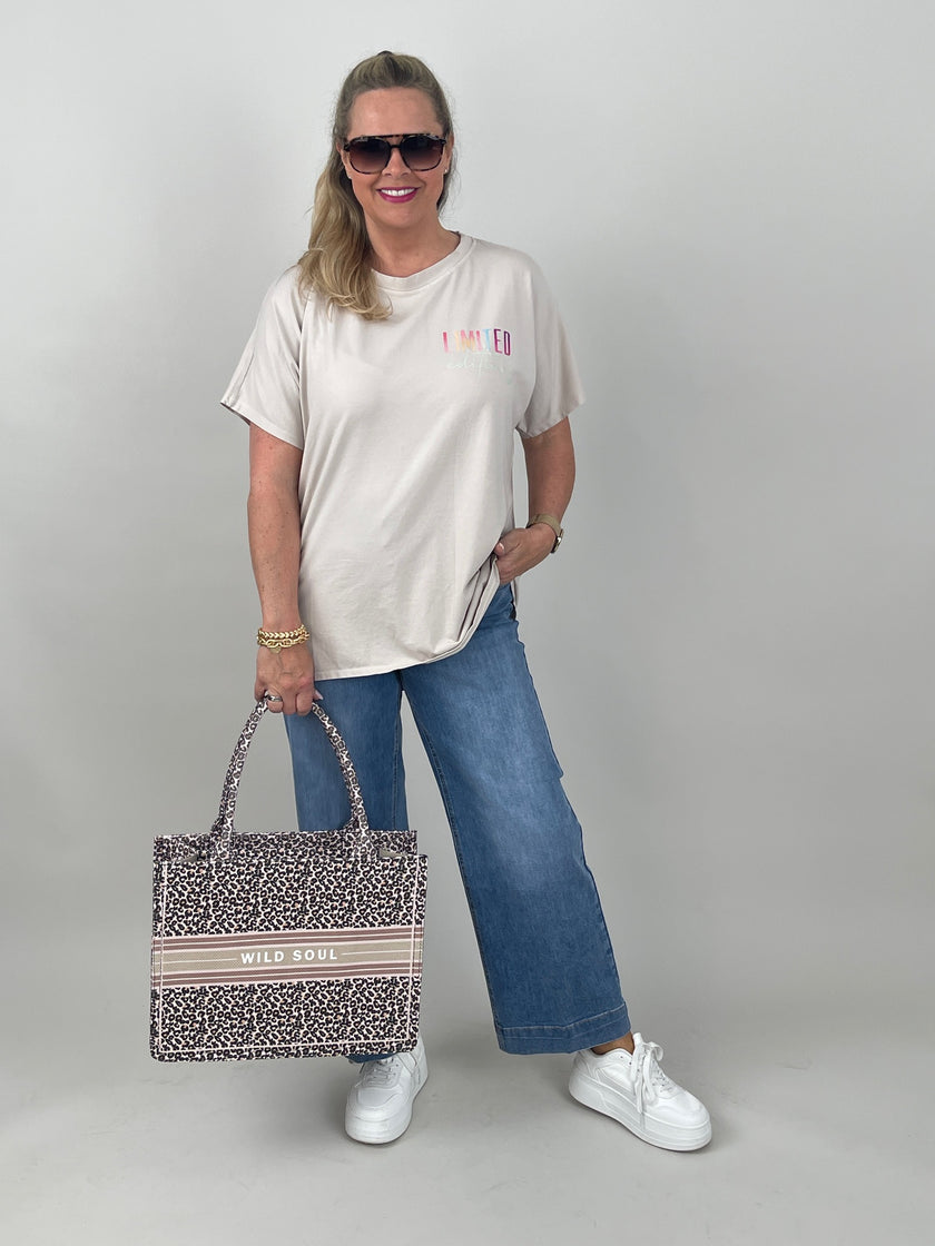T-Shirt Limited Edition in Beige