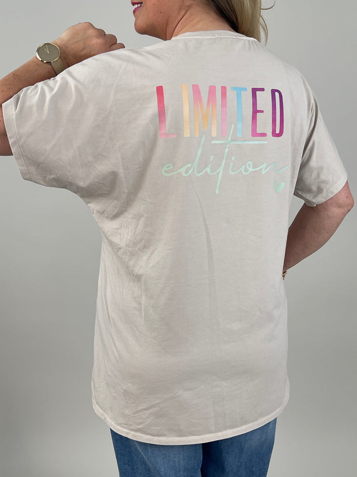 T-Shirt Limited Edition in Beige