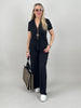Jumpsuit Uni Schwarz