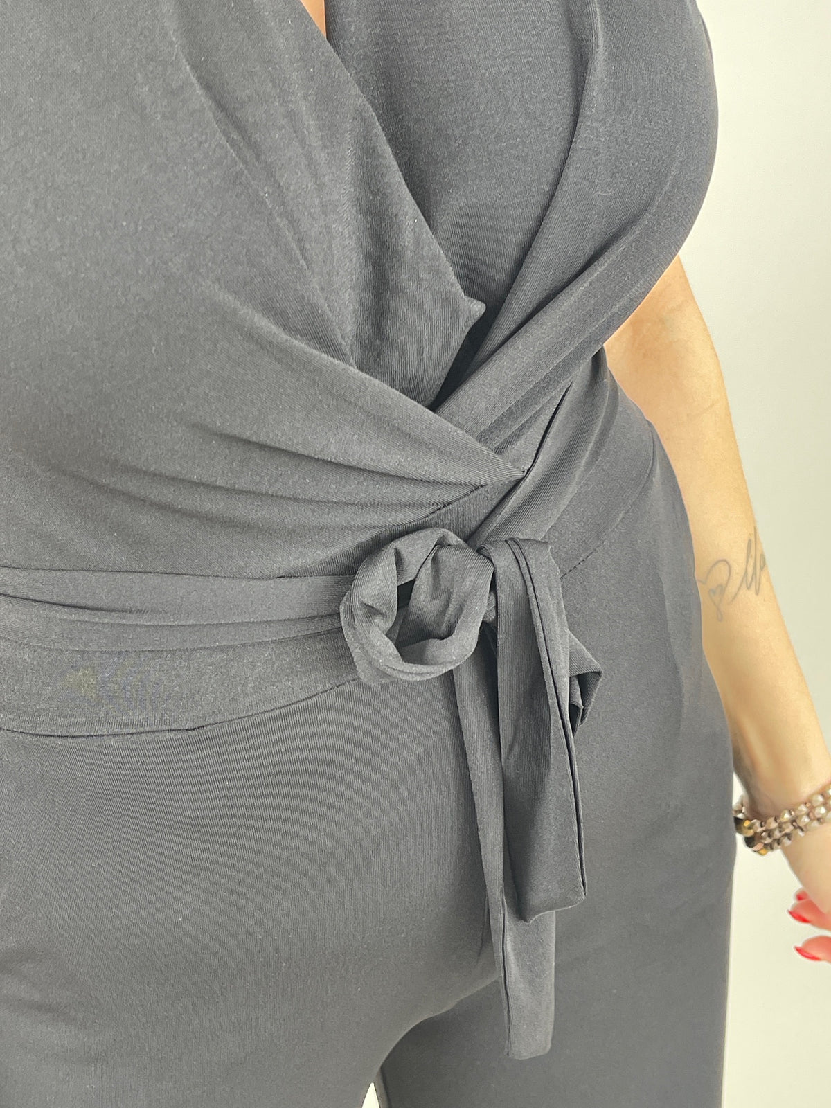 Jumpsuit Uni Schwarz