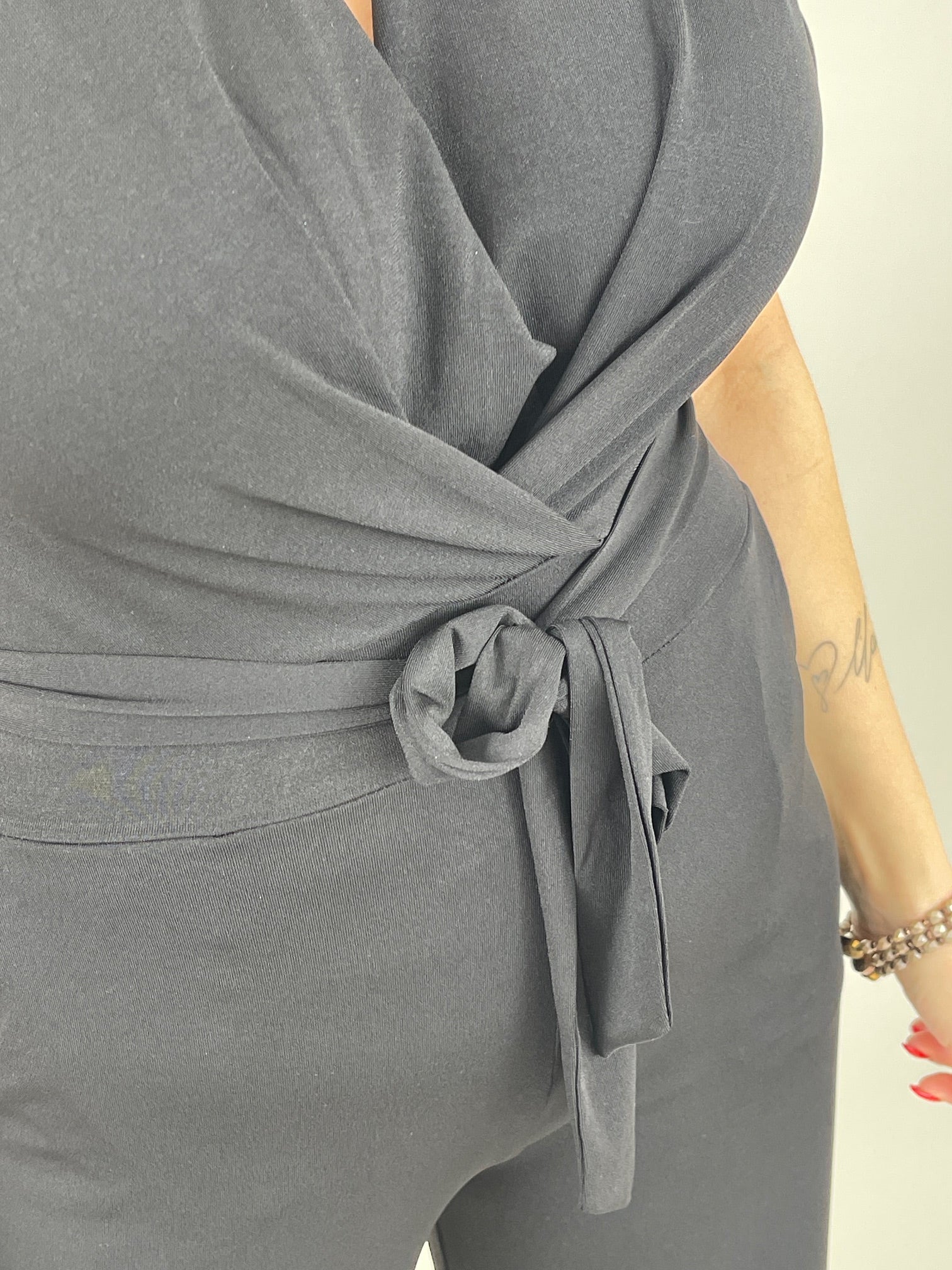 Jumpsuit Uni Schwarz