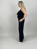 Jumpsuit Volants in Schwarz
