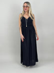 Kleid Boho in Schwarz
