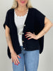 Strickweste in Schwarz