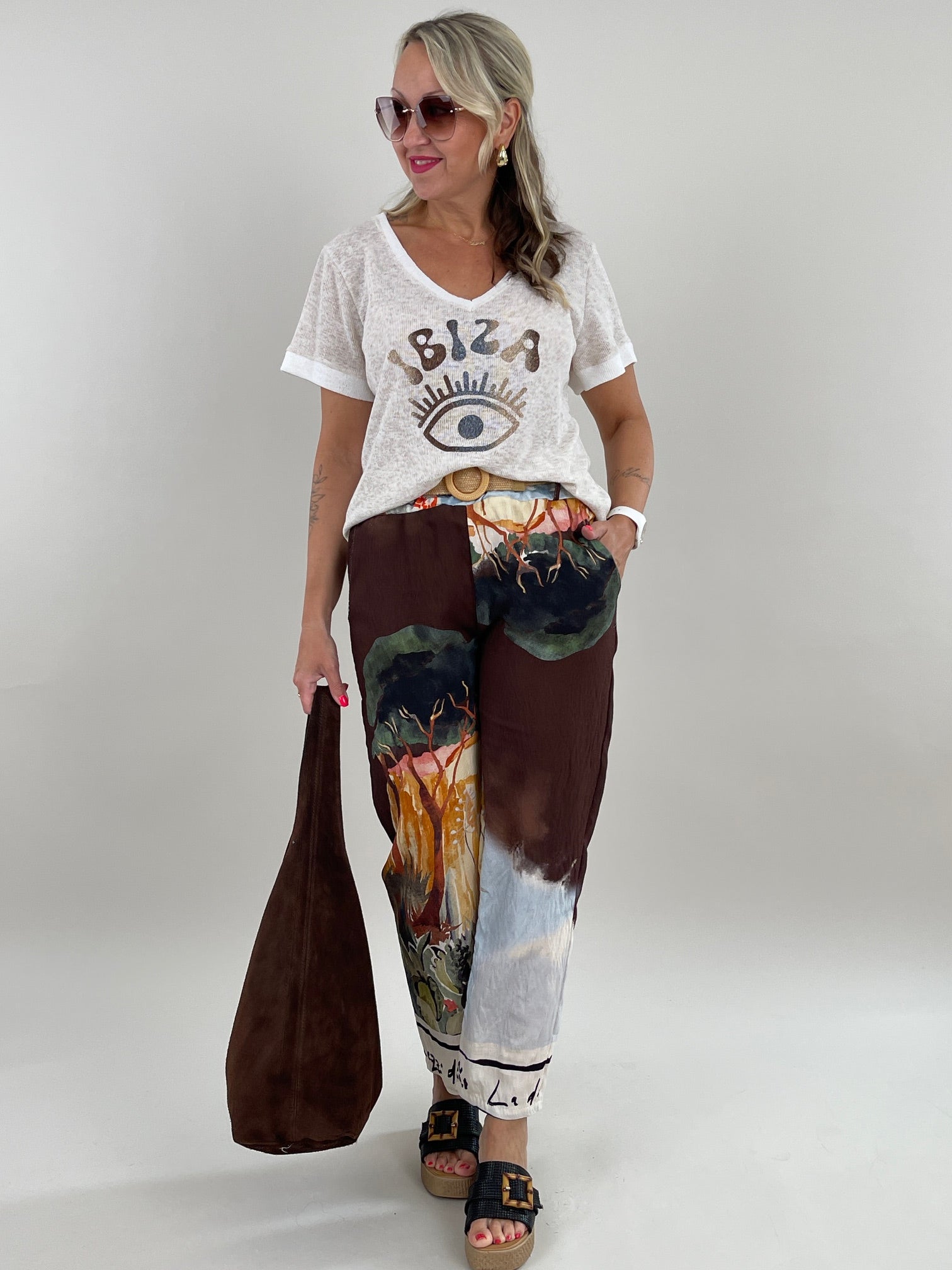 Hose mit tollem Muster in Bunt Artikel 6155