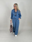 Blusenshirt Jeans-Optik Kamar von Rino&Pelle