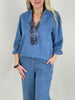 Blusenshirt Jeans-Optik Kamar von Rino&Pelle