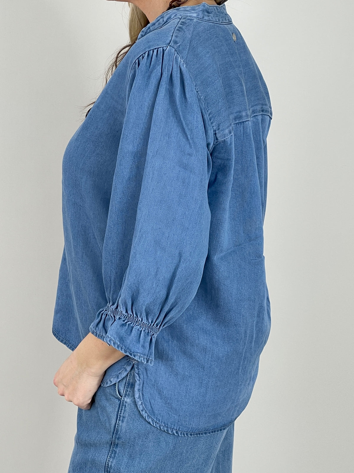 Blusenshirt Jeans-Optik Kamar von Rino&Pelle