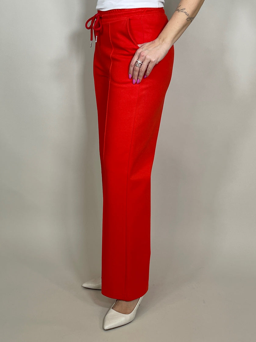 Palazzo-Hose mit Bügelfalte in Orange Artikel 3502