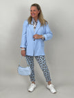 Blazer in Hellblau