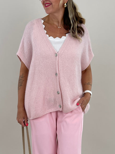 Strickweste Oversized in versch. Farben Artikel 5628